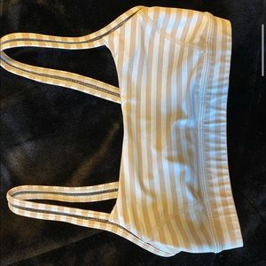 Striped Lululemon Sports bra!